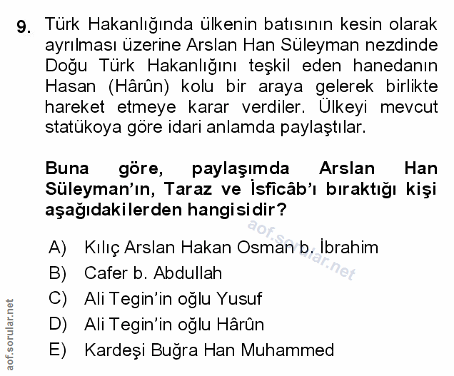 Soru 9