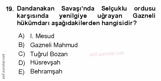 Soru 19