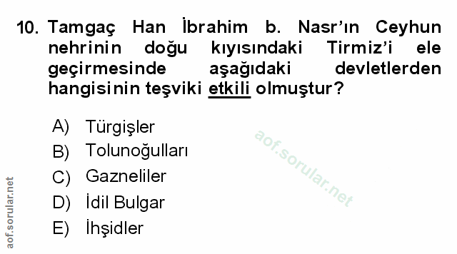 Soru 10