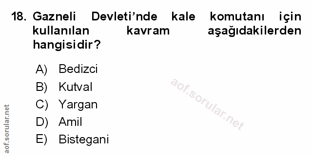 Soru 18