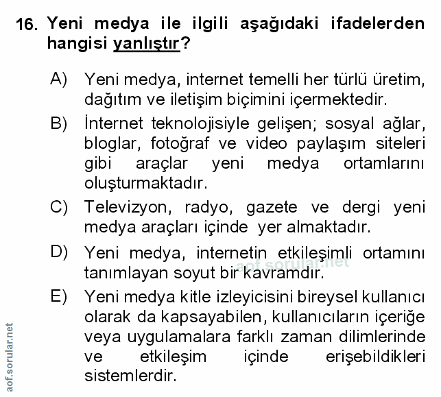 Soru 16