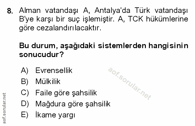 Soru 8