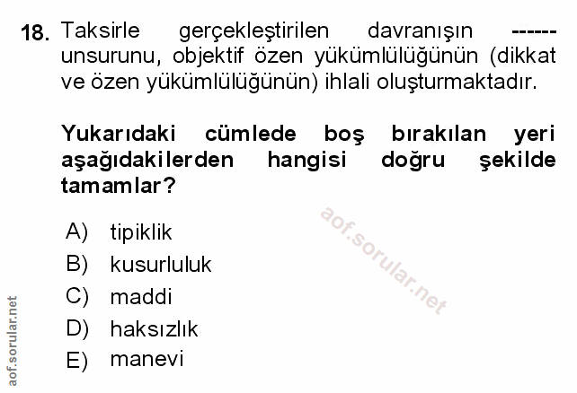 Soru 18