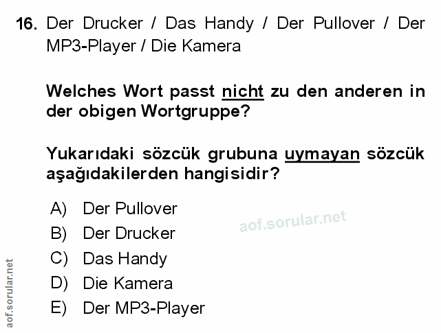 Soru 16