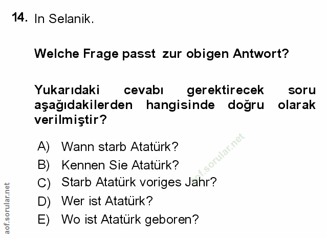 Soru 14