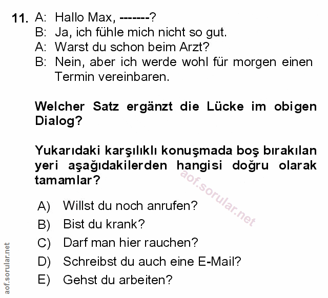 Soru 11