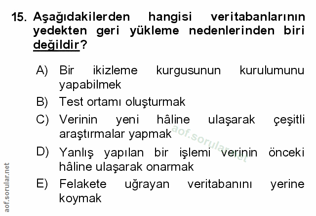 Soru 15