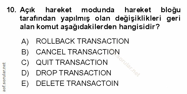 Soru 10