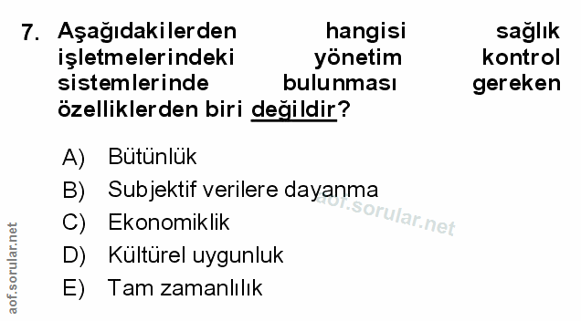 Soru 7