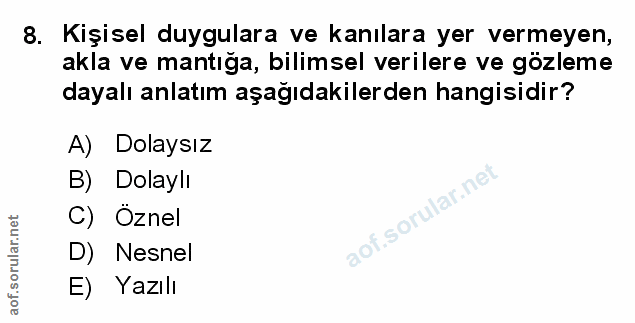 Soru 8