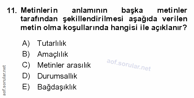 Soru 11