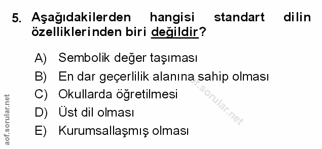 Soru 5