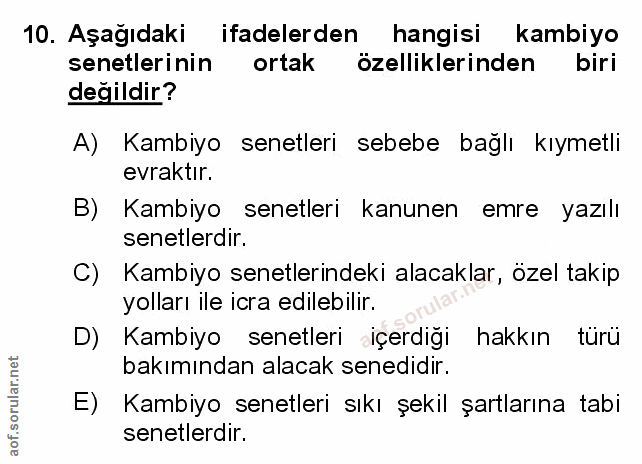 Soru 10