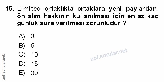 Soru 15