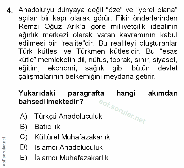 Soru 4