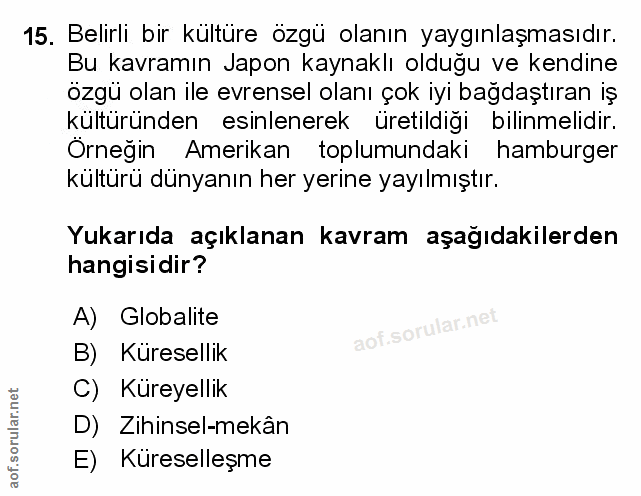 Soru 15
