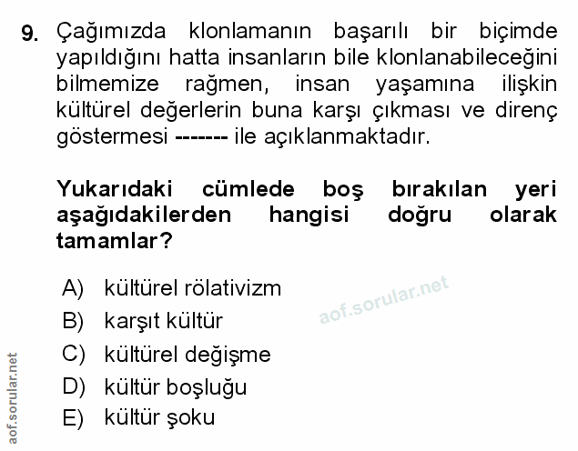 Soru 9