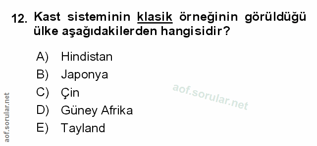 Soru 12