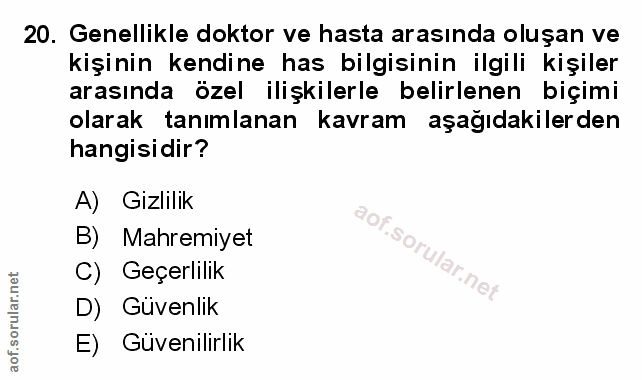 Soru 20