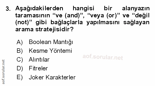 Soru 3