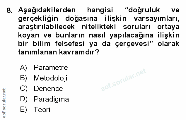 Soru 8