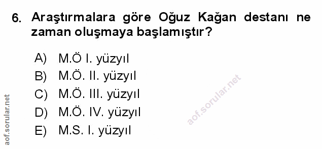 Soru 6