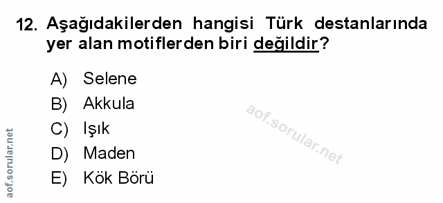 Soru 12