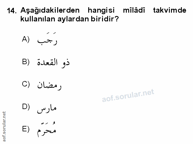 Soru 14