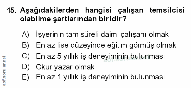 Soru 15