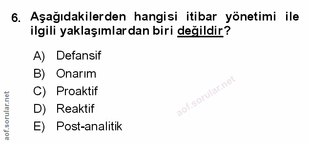 Soru 6