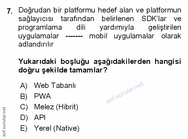 Soru 7