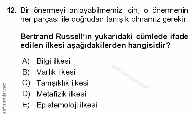 Soru 12