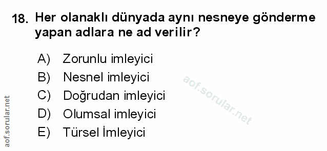 Soru 18