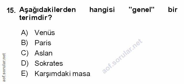 Soru 15