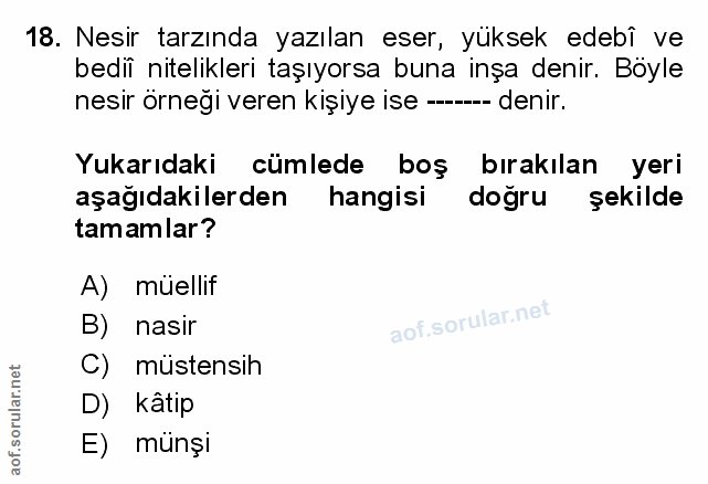 Soru 18