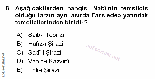 Soru 8