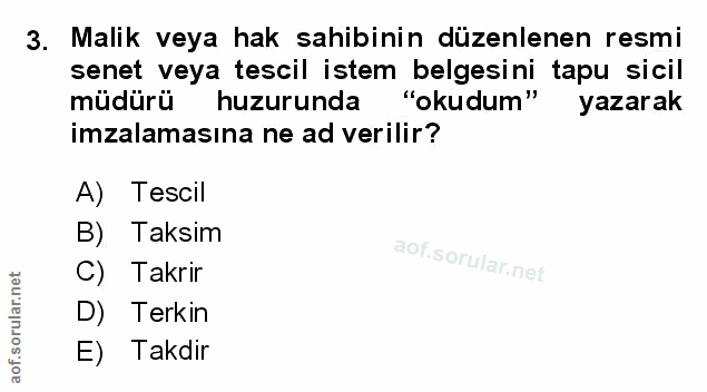 Soru 3