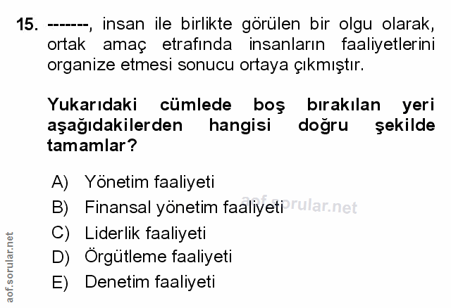 Soru 15