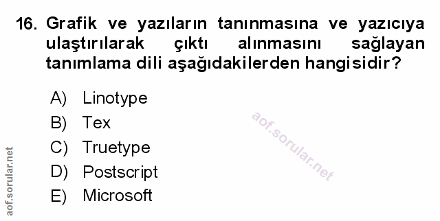 Soru 16