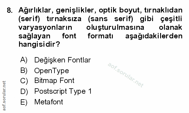 Soru 8