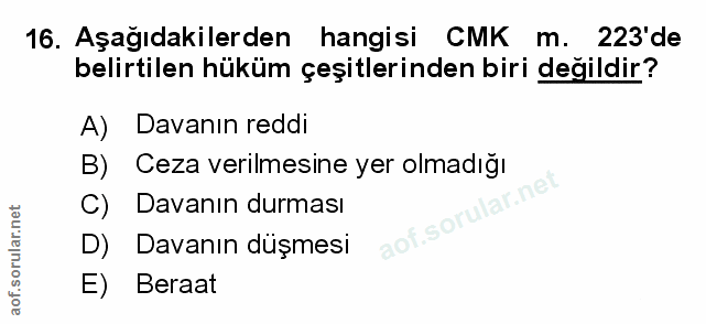 Soru 16