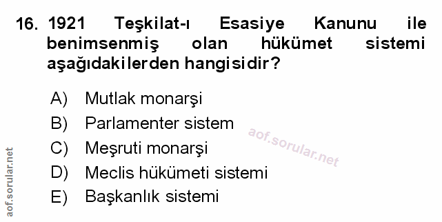 Soru 16