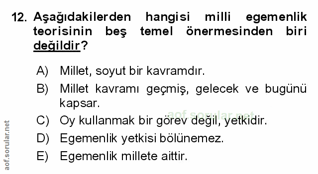 Soru 12