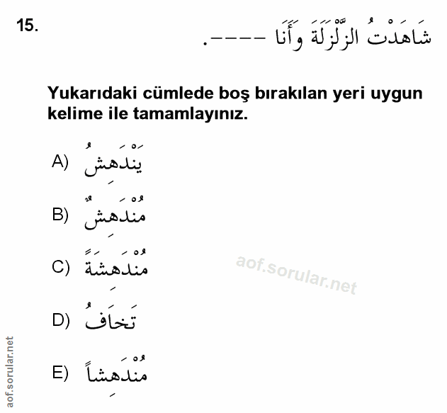 Soru 15