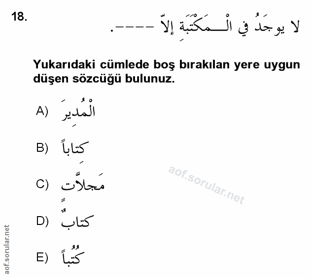 Soru 18
