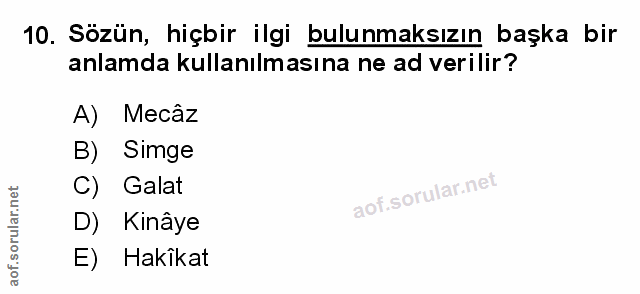 Soru 10