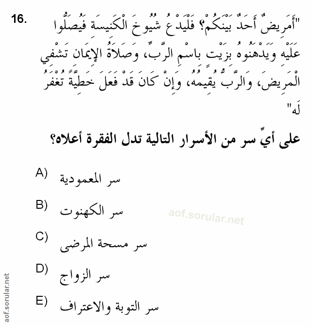 Soru 16