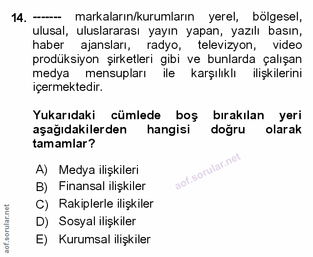 Soru 14