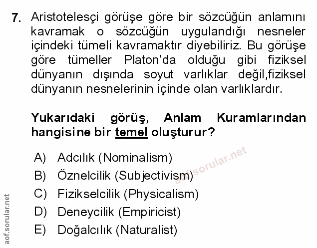 Soru 7