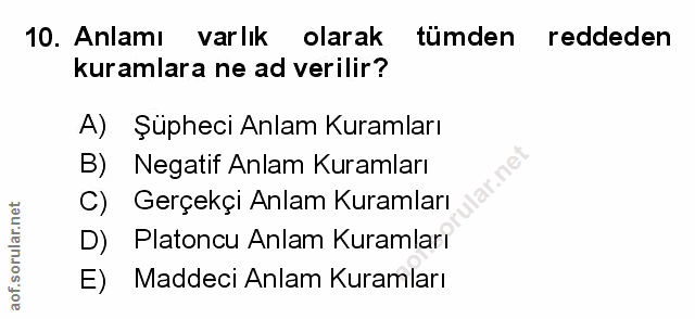 Soru 10